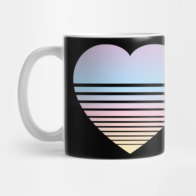 Gradient Heart - Pastels 2 by skauff